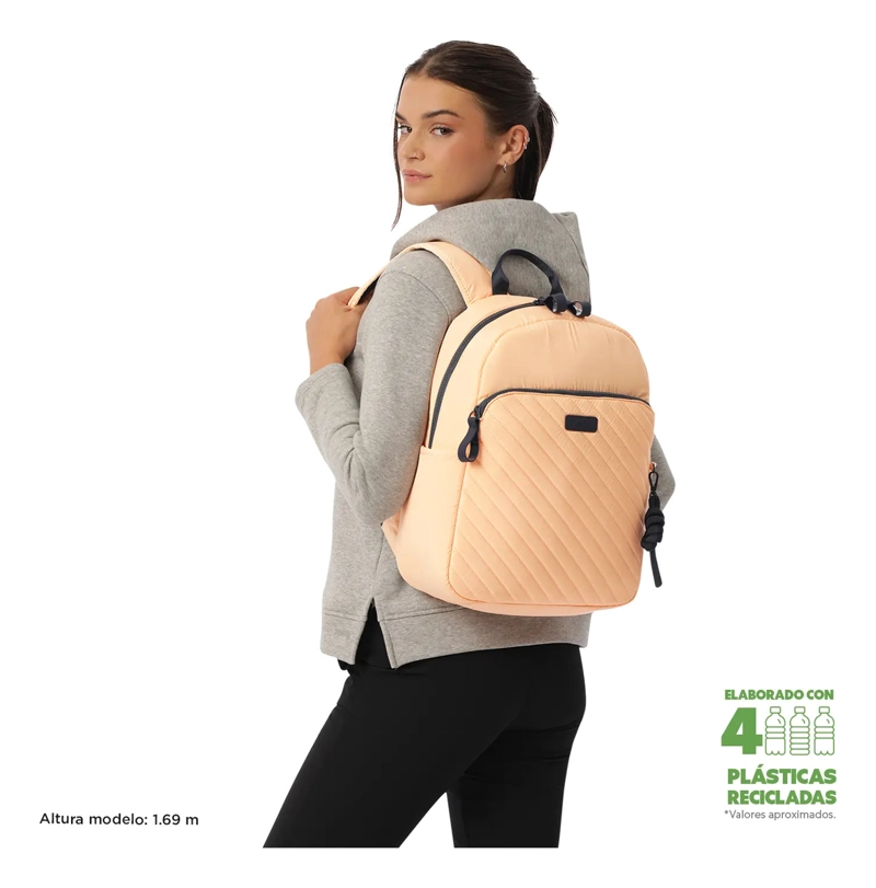 MOCHILA NOTEBOOK 15.4  ARLYN M DURAZNO MUJER TOTTO - 2