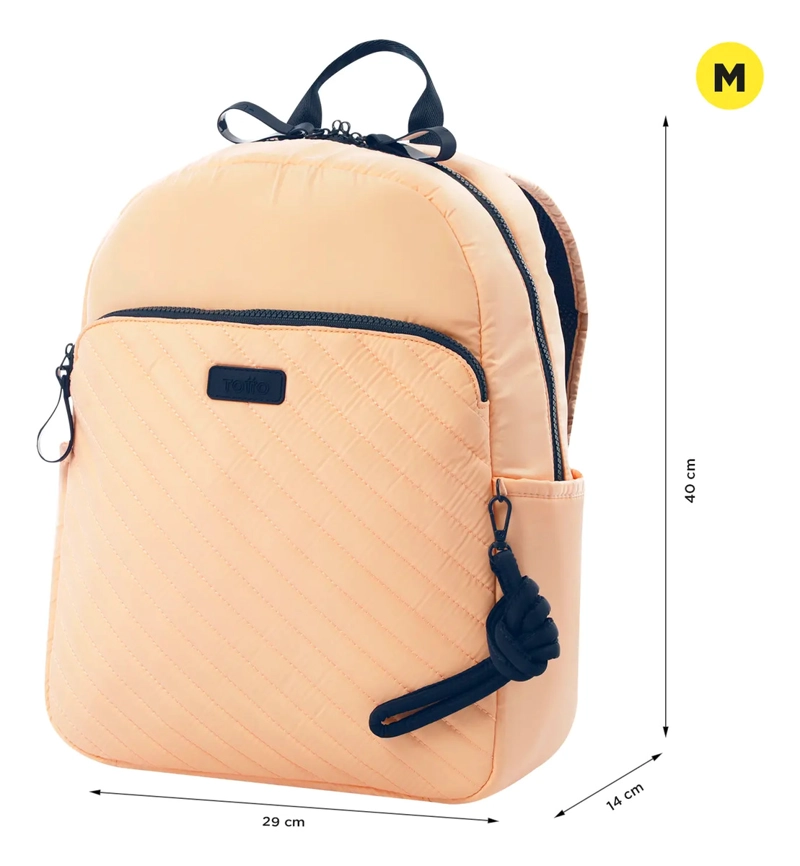 MOCHILA NOTEBOOK 15.4  ARLYN M DURAZNO MUJER TOTTO - 3