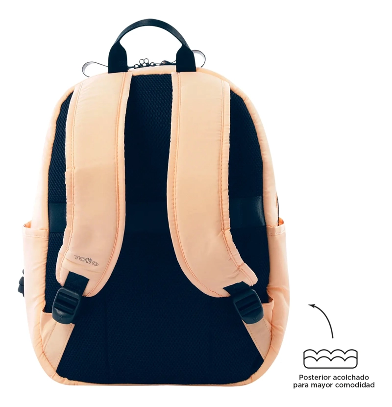 MOCHILA NOTEBOOK 15.4  ARLYN M DURAZNO MUJER TOTTO - 4
