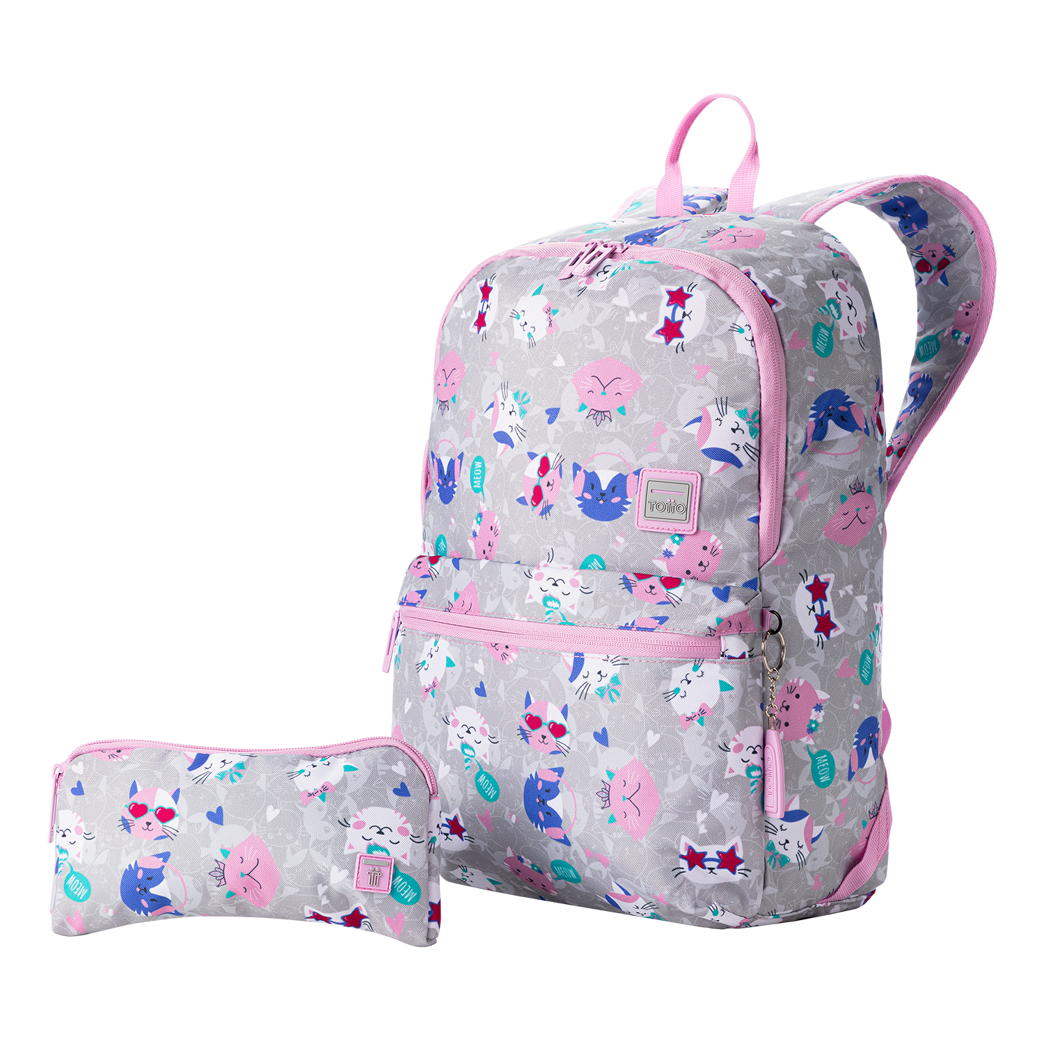 Kit Escolar Totto: Mochila + Estuche Resistente Y Versátil - 1
