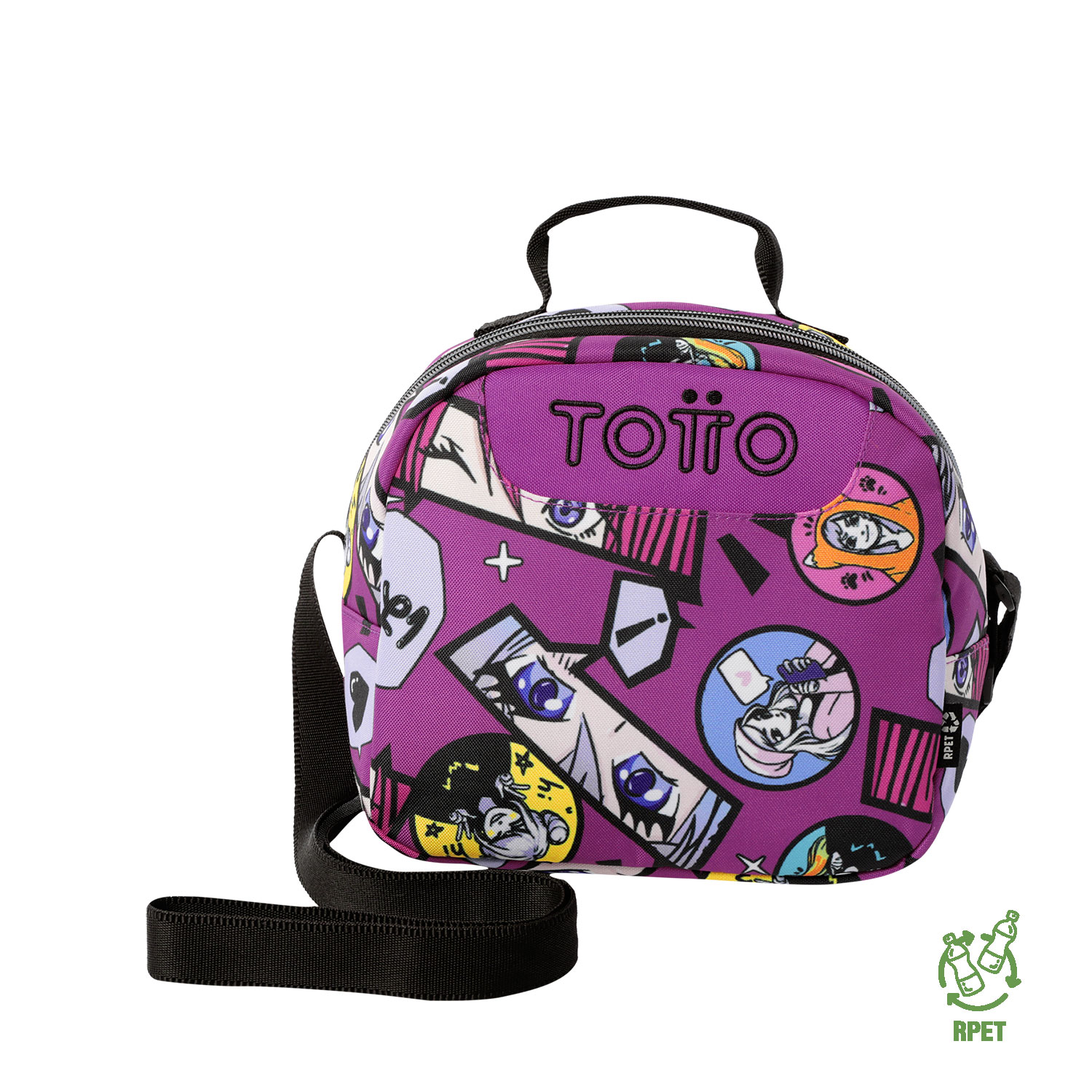 LONCHERA TÉRMICA ESCOLAR PARA NIÑA BORRADOR TOTTO - 1