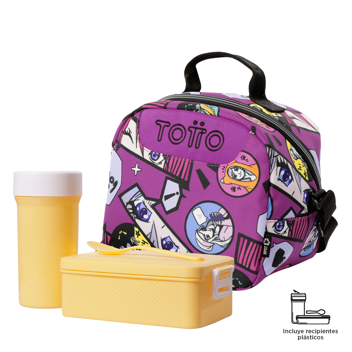 LONCHERA TÉRMICA ESCOLAR PARA NIÑA BORRADOR TOTTO - 7