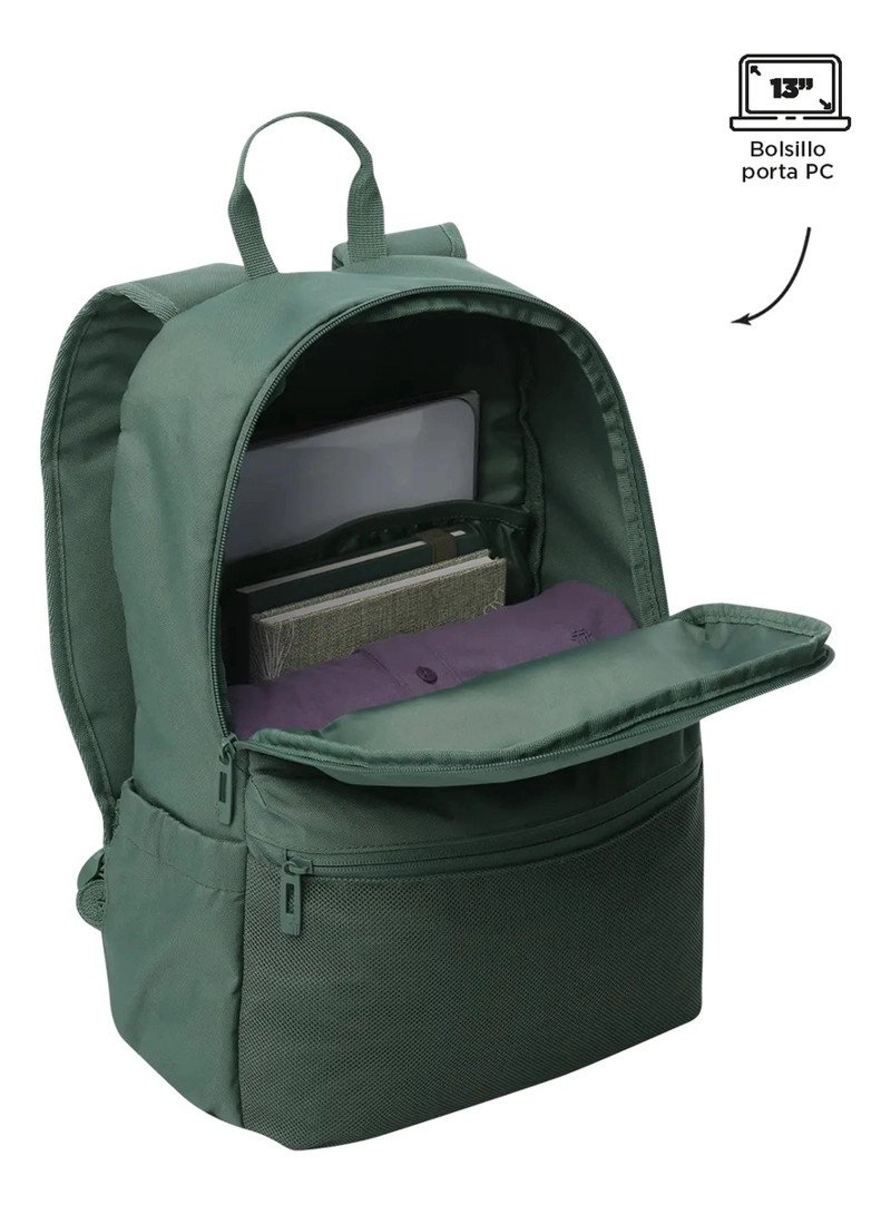MOCHILA DE VIAJE IMPERMEABLE NOTEBOOK 13 DRAGONAR TOTTO - 5
