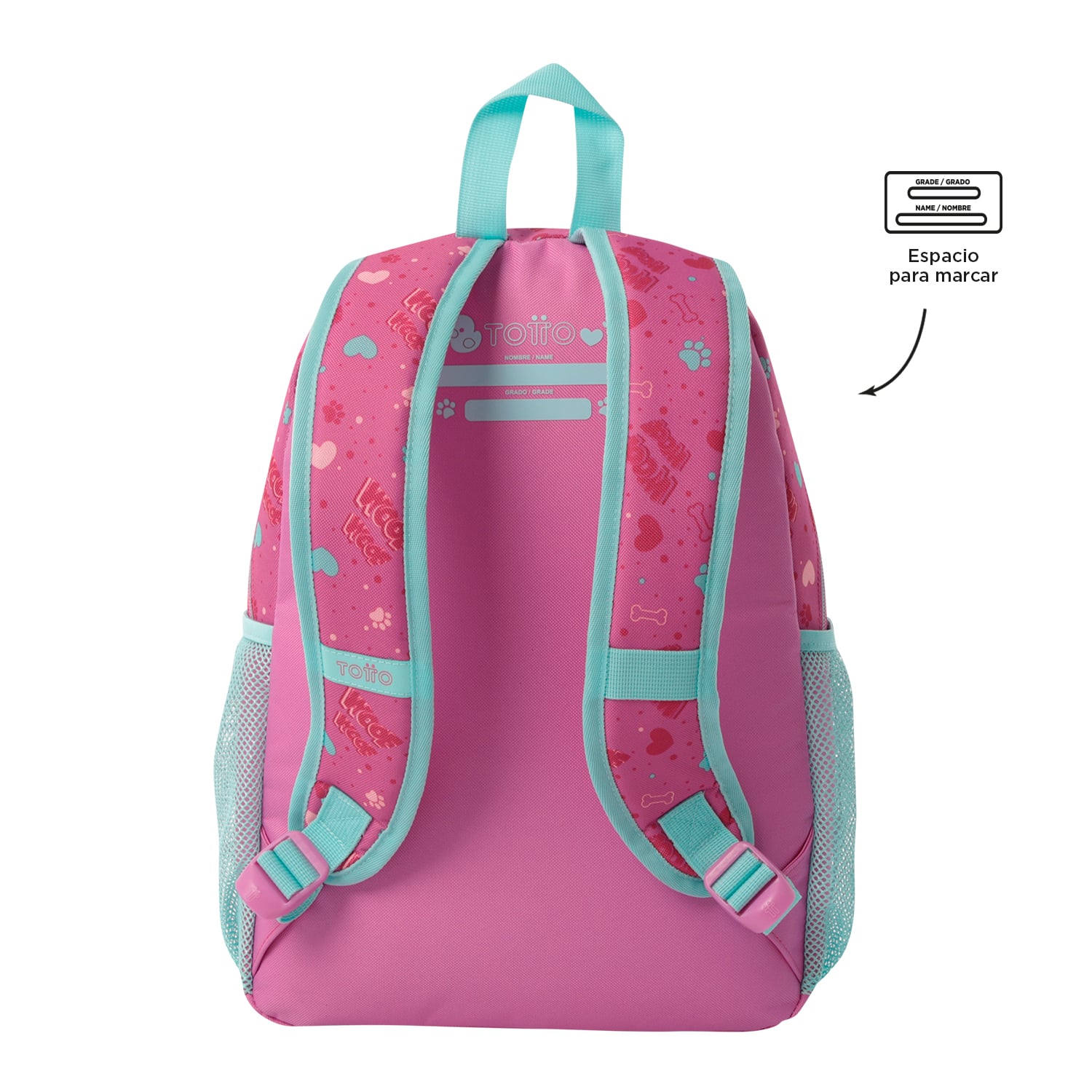 Mochila Escolar para Niña Doggy Love Madiana Totto - 4