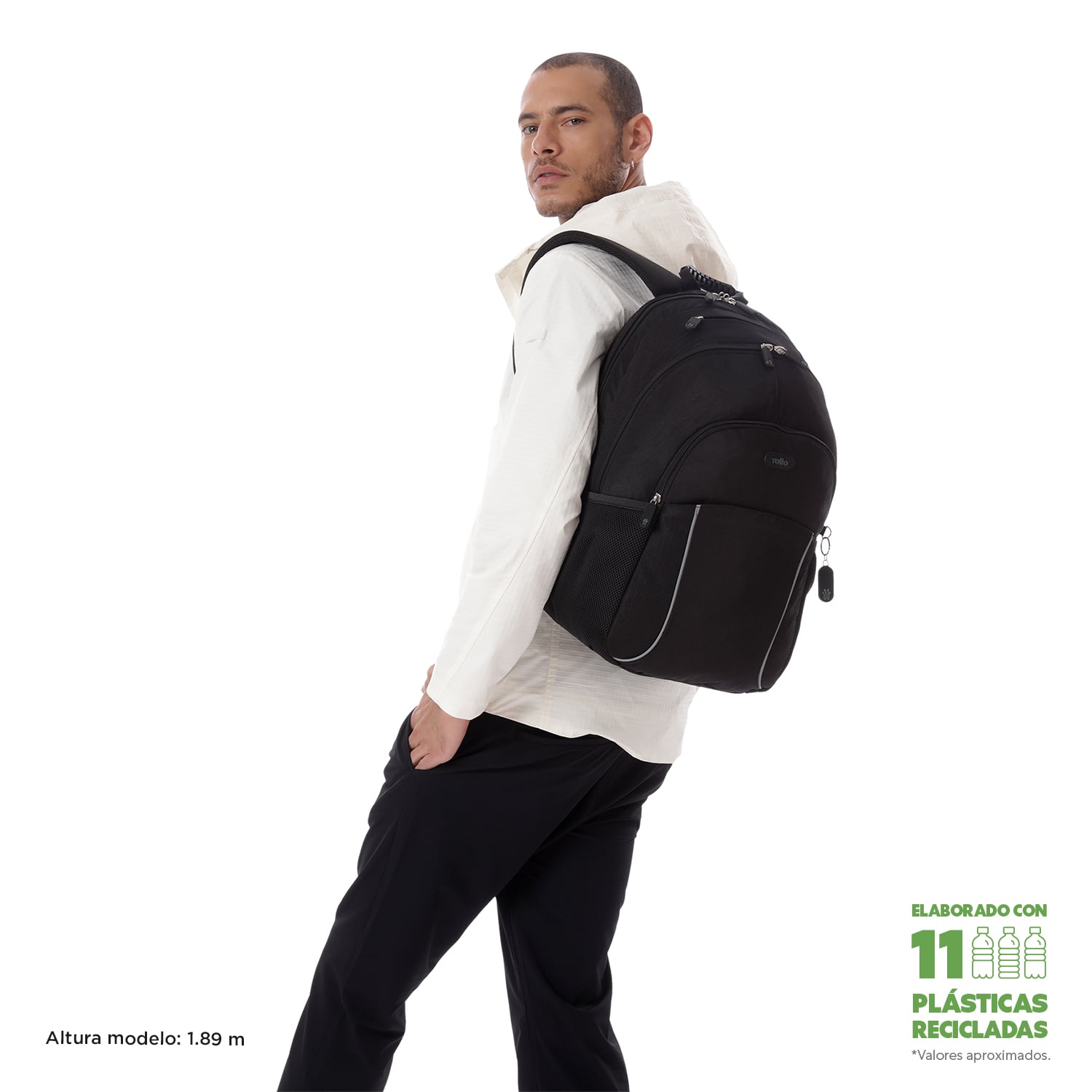 Mochila Urbana Juvenil Cambri 2.0 Notebook 15.4" Totto - 2