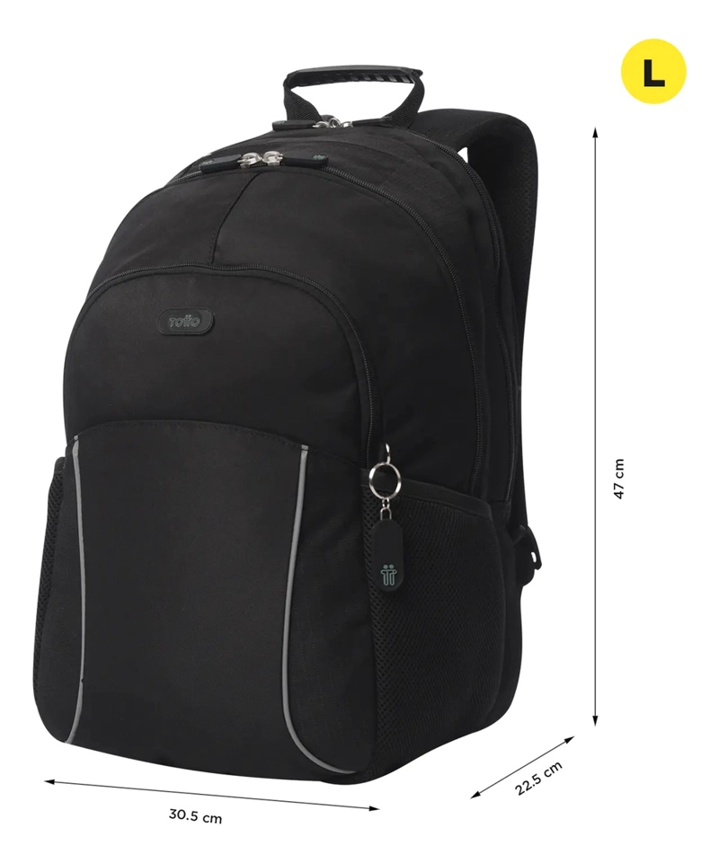 MOCHILA URBANA JUVENIL CAMBRI 2.0 NOTEBOOK 15.4  TOTTO - 3