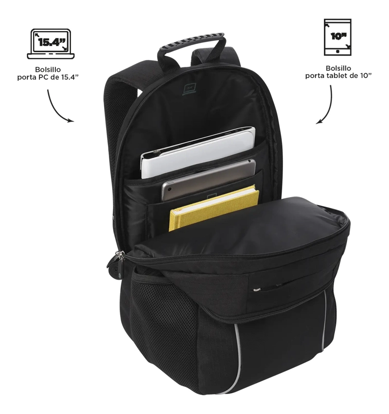 MOCHILA URBANA JUVENIL CAMBRI 2.0 NOTEBOOK 15.4  TOTTO - 5
