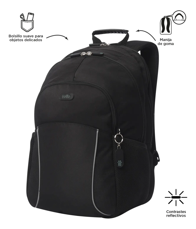 MOCHILA URBANA JUVENIL CAMBRI 2.0 NOTEBOOK 15.4  TOTTO - 7