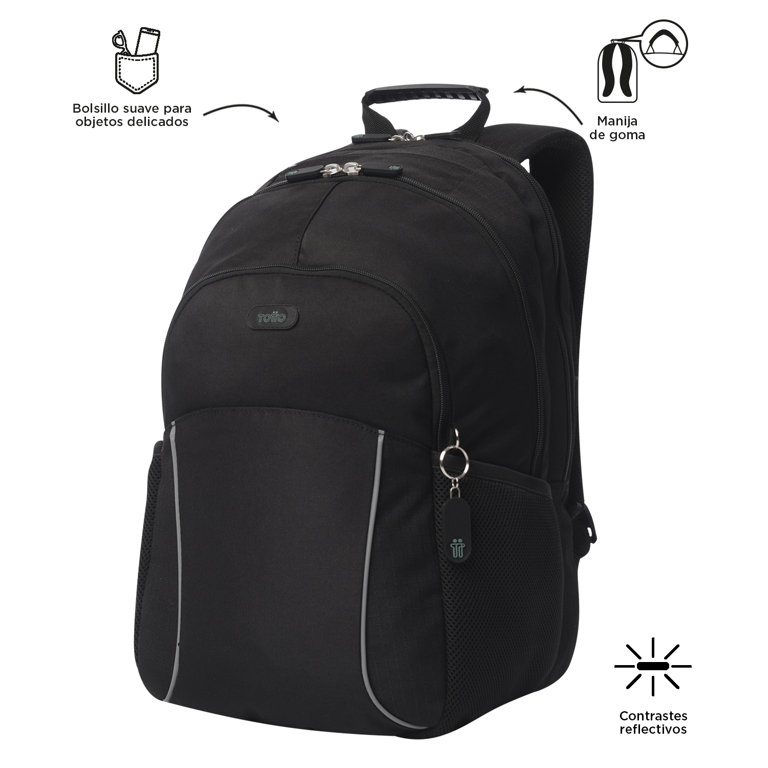 Mochila Urbana Juvenil Cambri 2.0 Notebook 15.4" Totto - 7