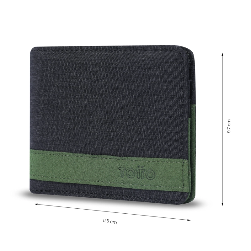 BILLETERA TOTTO RFID BLOCKER LAD NEGRO - 2