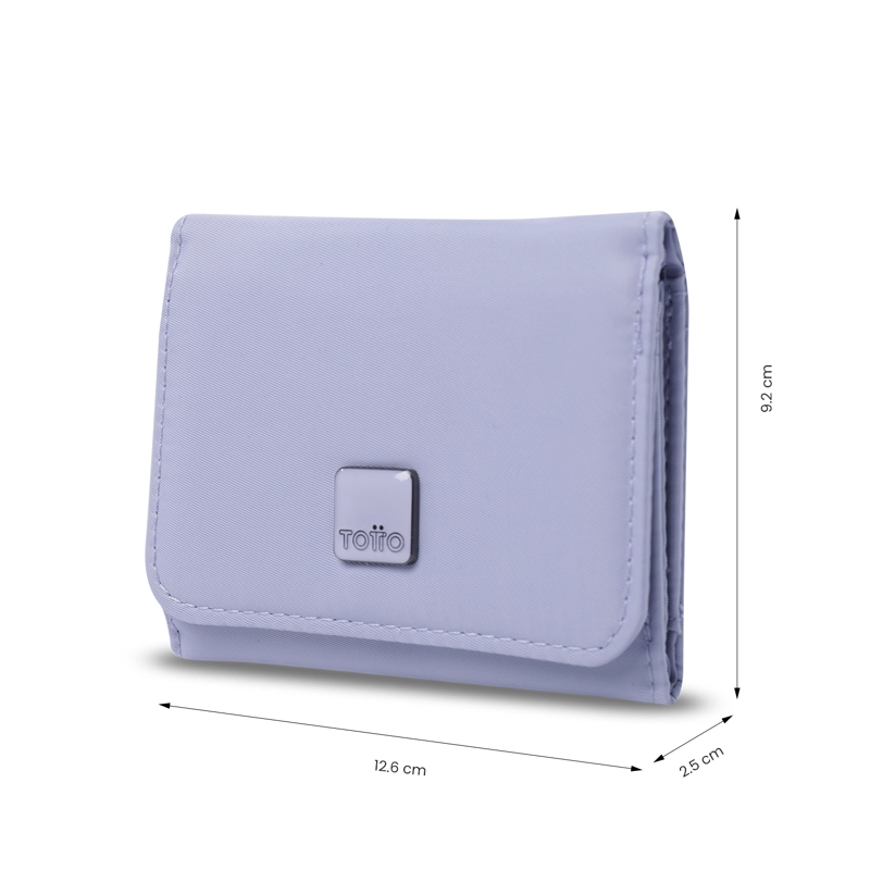 BILLETERA TOTTO RFID BLOCKER ROXANNE MORADO - 2