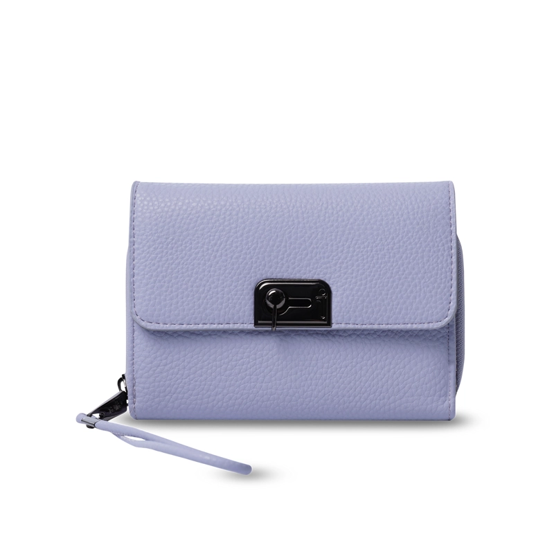 BILLETERA TOTTO RFID BLOCKER SMOOOTH CRI MORADO - 1