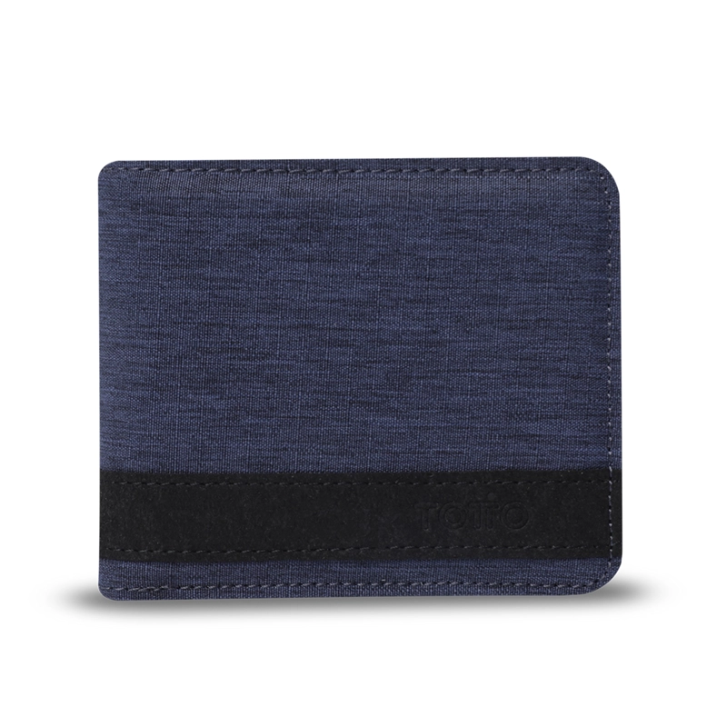 BILLETERA TOTTO RFID BLOCKER LAD AZUL - 1
