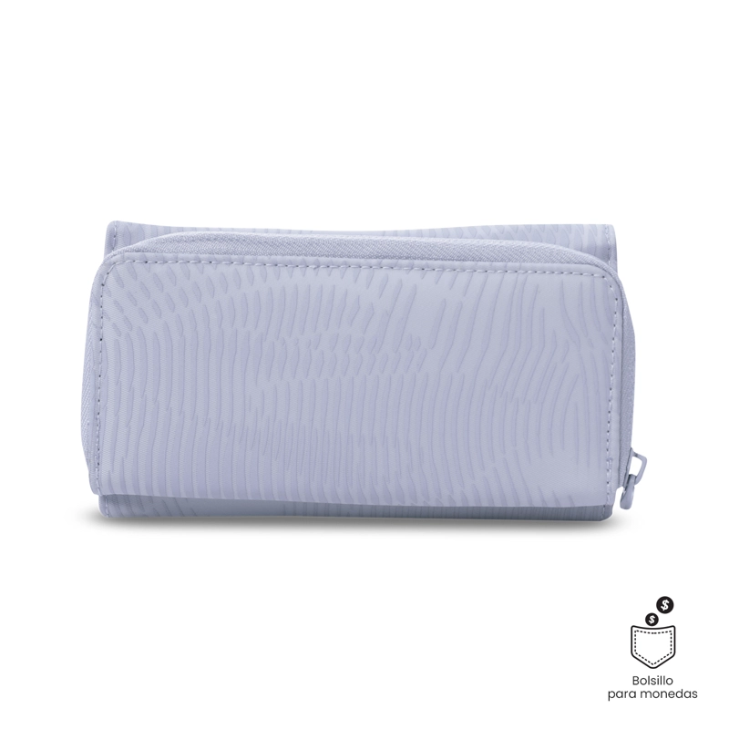 BILLETERA TOTTO RFID BLOCKER TEXTURE VAR MORADO - 5
