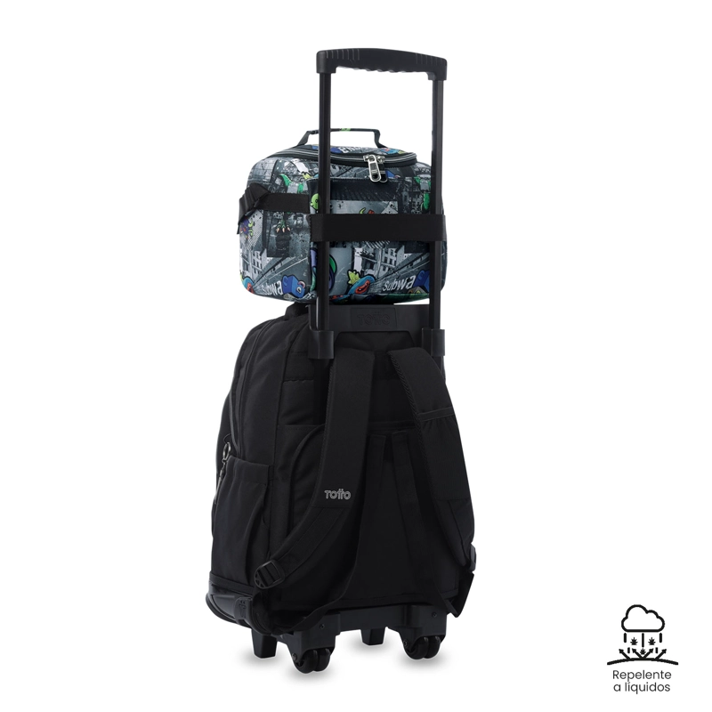 LONCHERA TE RMICA PARA HOMBRE RESALTADOR GRANDE NEGRA - 5