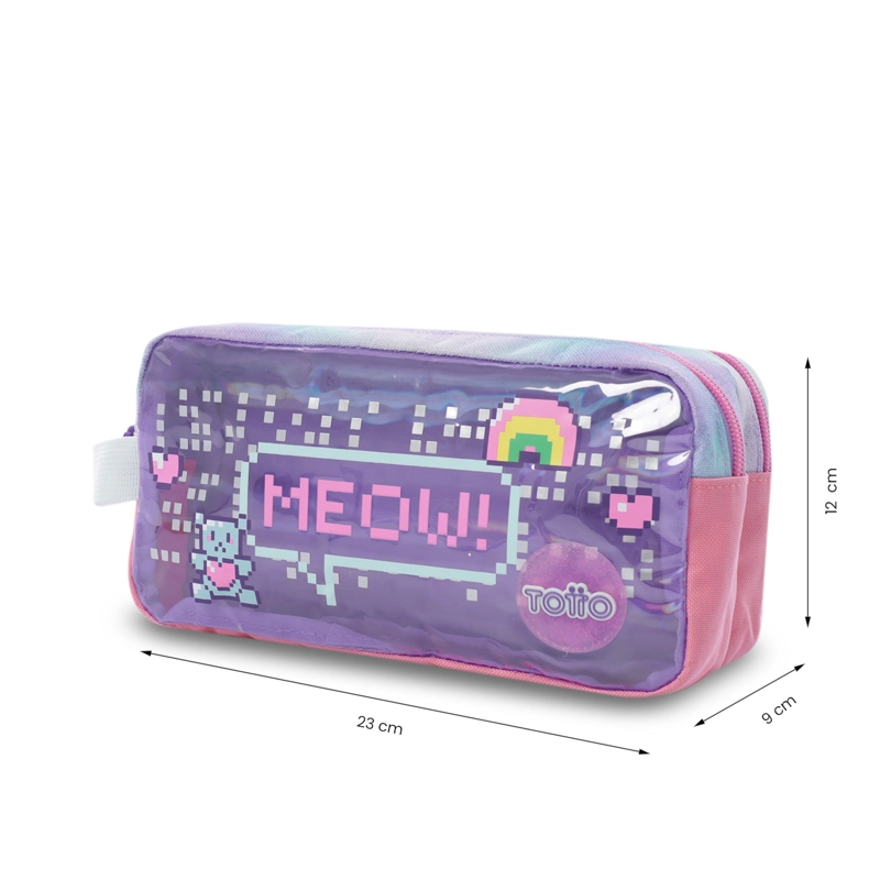 ESTUCHE TOTTO ANDY CAT MORADO - 2