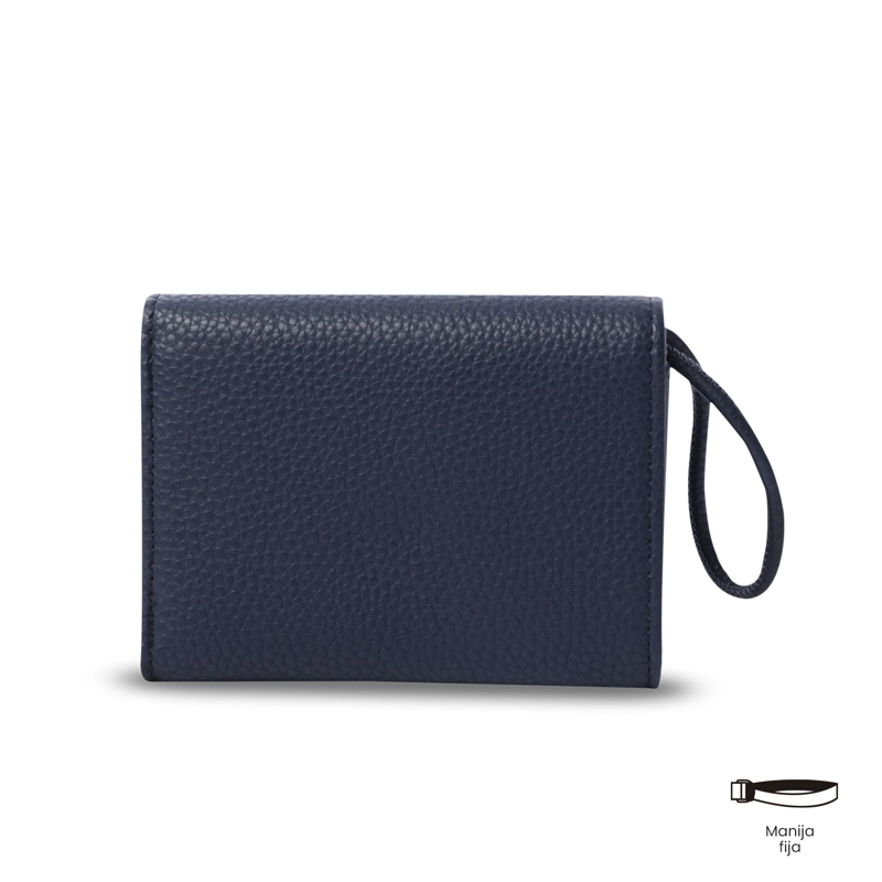 BILLETERA TOTTO RFID BLOCKER SMOOOTH NEY AZUL - 5