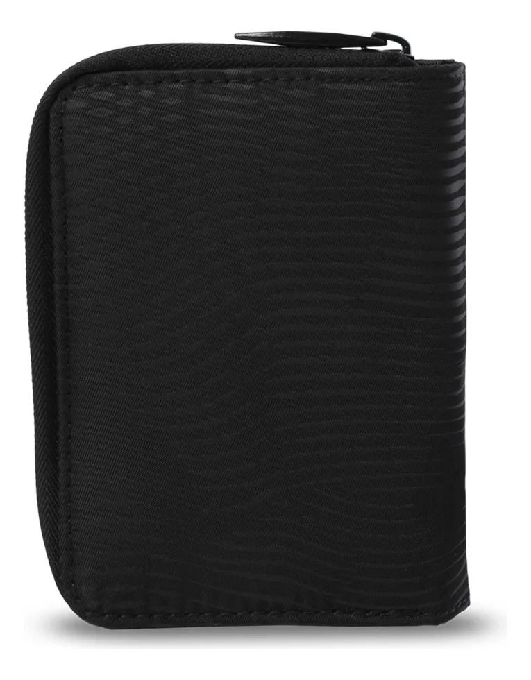 BILLETERA TEXTURE TWI CON RFID BLOCKER NEGRA - 5