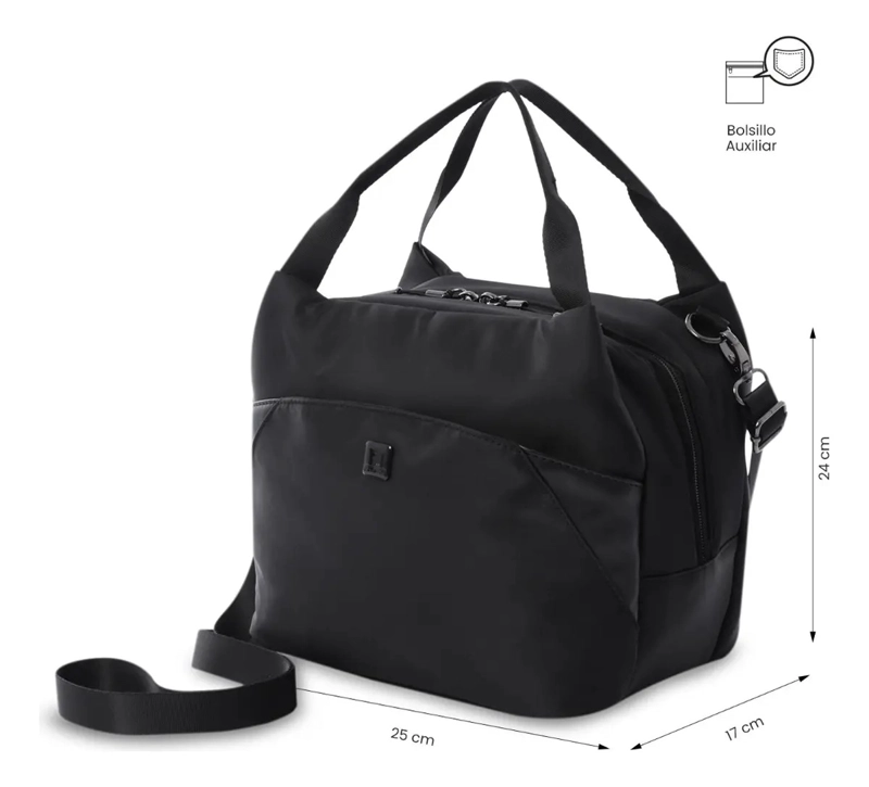 LONCHERA TOTTO EJECUTIVA ROXANNE TE RMICA NEGRO - 1