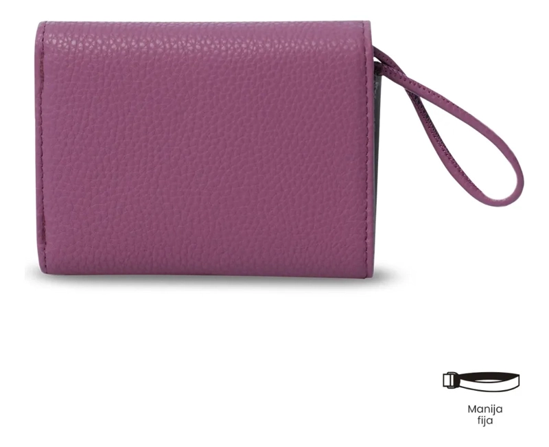 BILLETERA SMOOTH NEY CON RFID BLOCKER ROSADA - 5