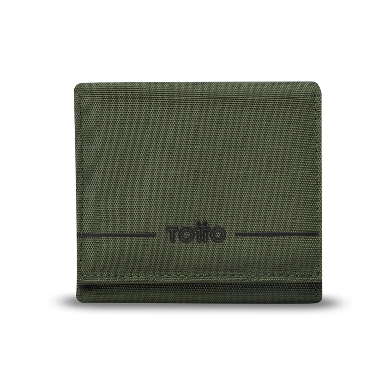 BILLETERA TOTTO RFID BLOCKER SAYLE VERDE - 1