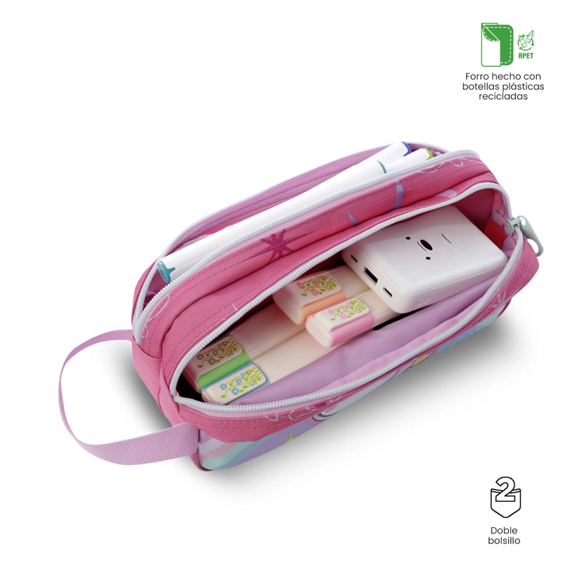 ESTUCHE TOTTO MAGIC SPARK ROSADO - 3