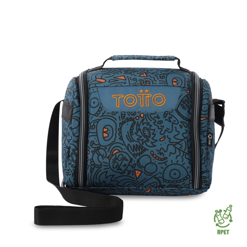 LONCHERA TE RMICA PARA HOMBRE RESALTADOR GRANDE AZUL - 1