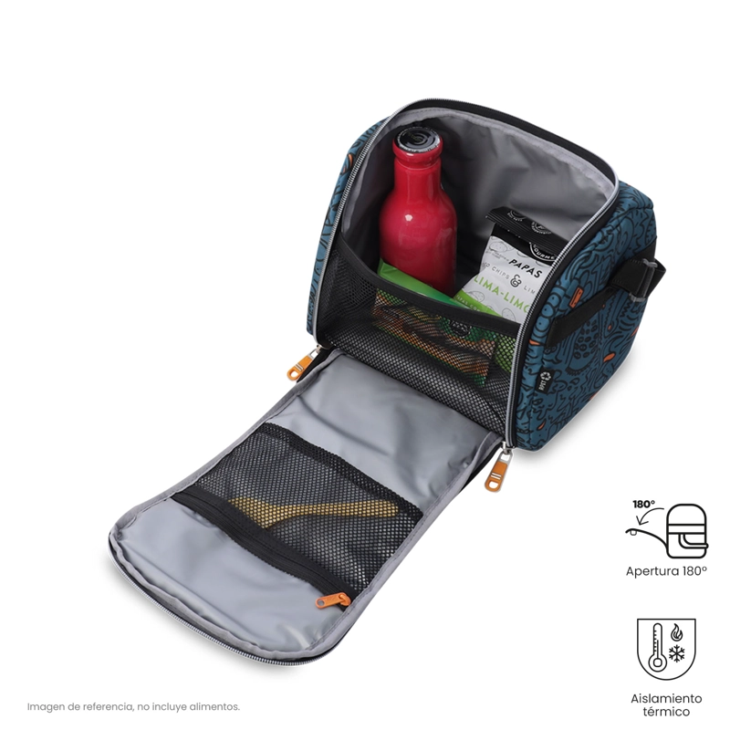 LONCHERA TE RMICA PARA HOMBRE RESALTADOR GRANDE AZUL - 3