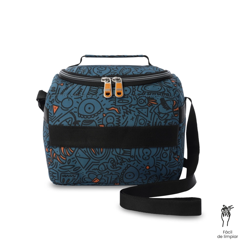 LONCHERA TE RMICA PARA HOMBRE RESALTADOR GRANDE AZUL - 6