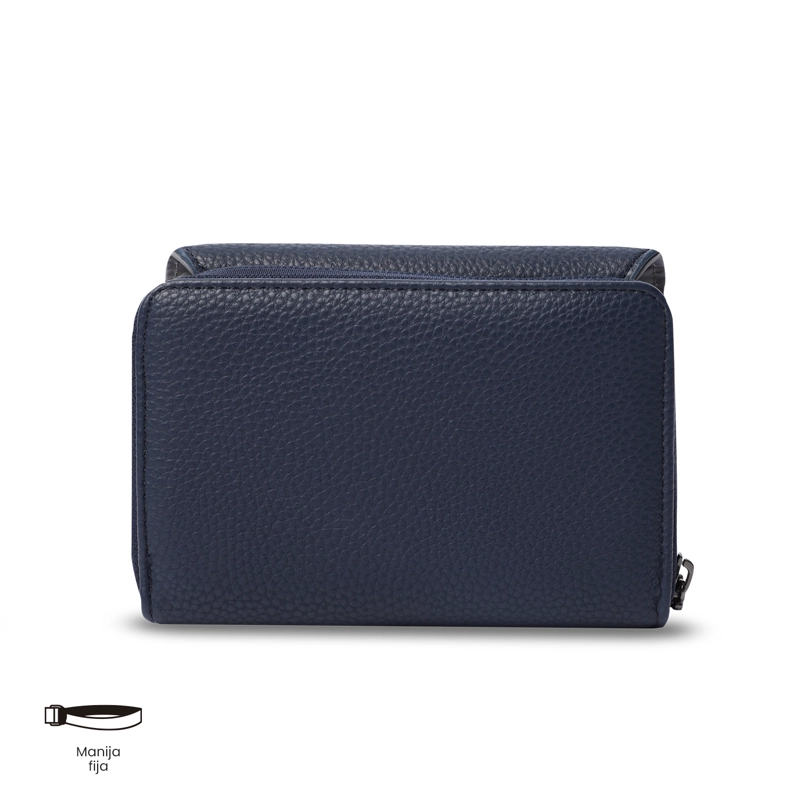 BILLETERA TOTTO RFID BLOCKER SMOOOTH CRI AZUL - 5