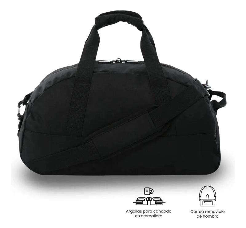 BOLSO TOTTO VIAJE ACTIVE S NEGRO - 6