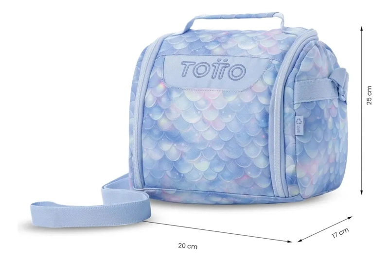 LONCHERA TE RMICA PARA MUJER RESALTADOR GRANDE AZUL - 4