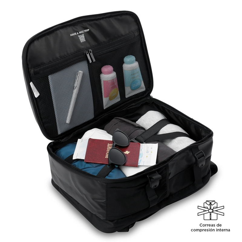 MOCHILA TOTTO PORTA PC 15' TRIP NEGRO - 4