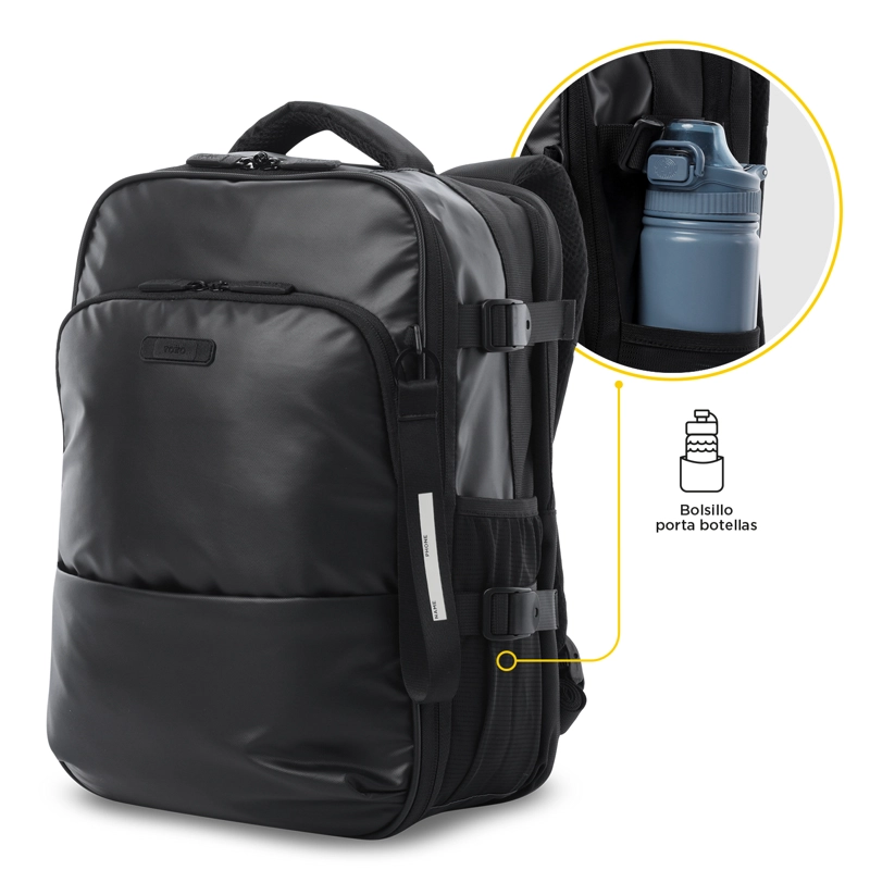 MOCHILA TOTTO PORTA PC 15' TRIP NEGRO - 5