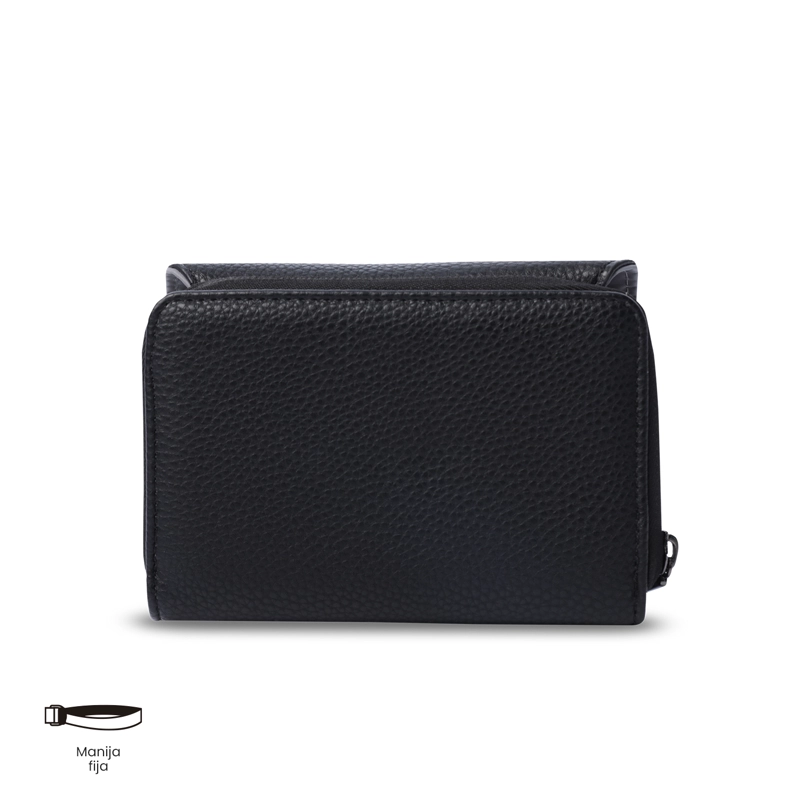 BILLETERA TOTTO RFID BLOCKER SMOOOTH CRI NEGRO - 5
