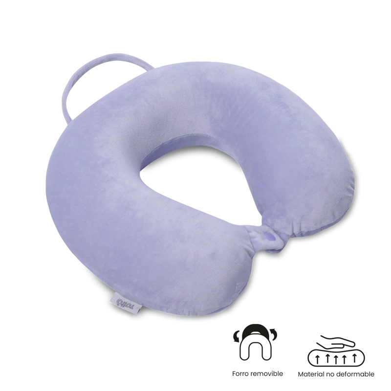 ALMOHADA DE VIAJE MEMORY FOAM JET PILLOW MORADA - 3