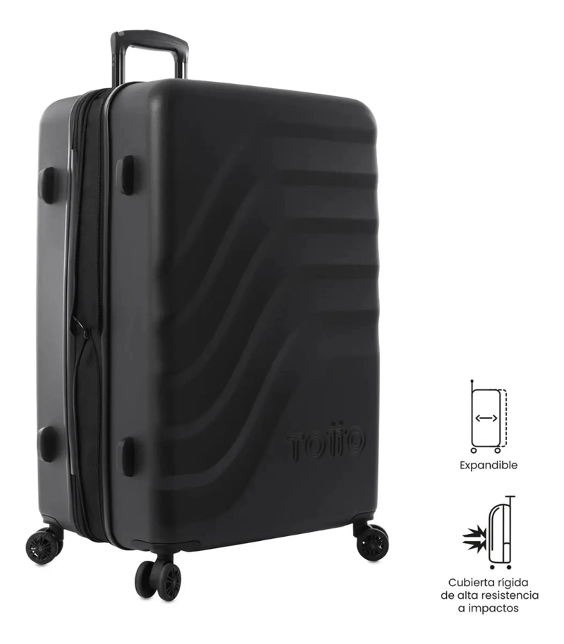 MALETA DE VIAJE TOTTO 23 KG 360 BAZY+ 2.0 BODEGA NEGRO - 3