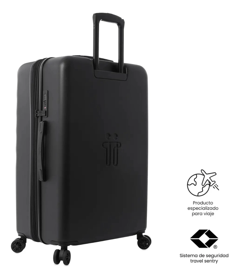 MALETA DE VIAJE TOTTO 23 KG 360 BAZY+ 2.0 BODEGA NEGRO - 5