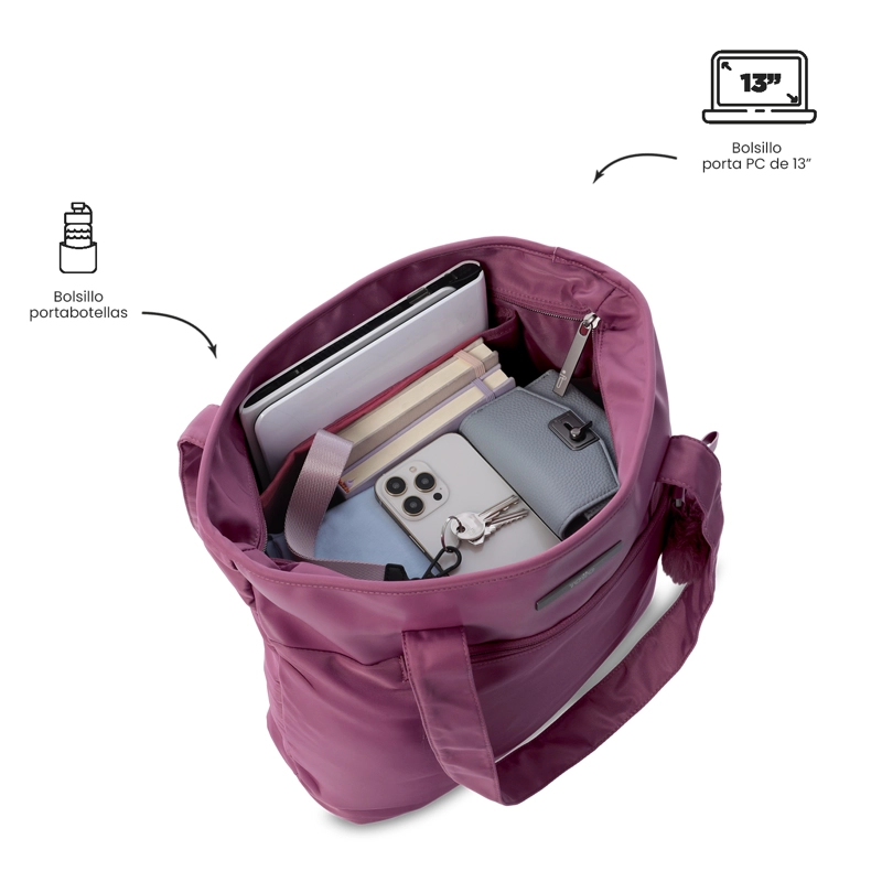 PACK CARTERA ADELAIDE + BILLETERA TEXTURE DULL - 5