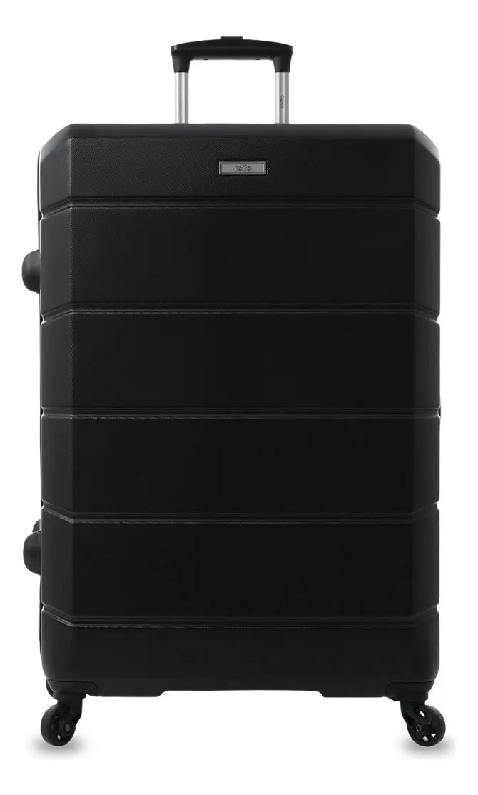 MALETA DE VIAJE TOTTO 23 KG 360 RAYATTA BODEGA NEGRO - 1