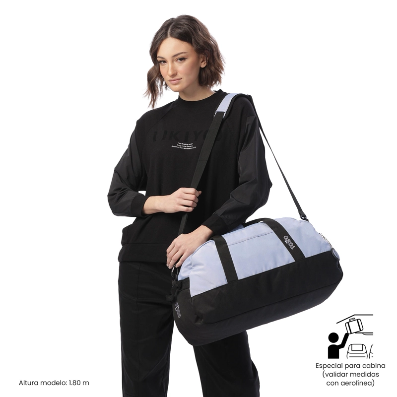 BOLSO TOTTO VIAJE ACTIVE M MORADO - 2