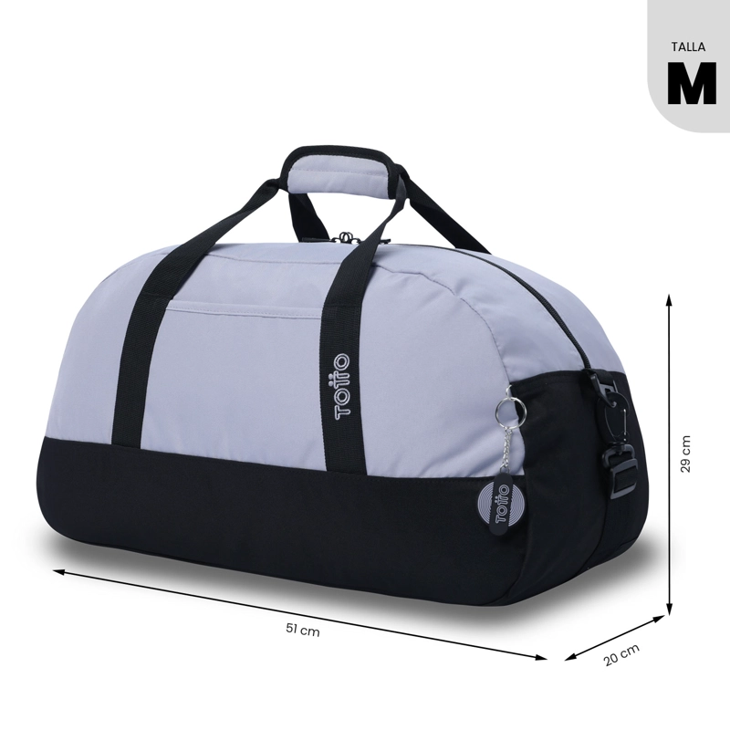 BOLSO TOTTO VIAJE ACTIVE M MORADO - 4