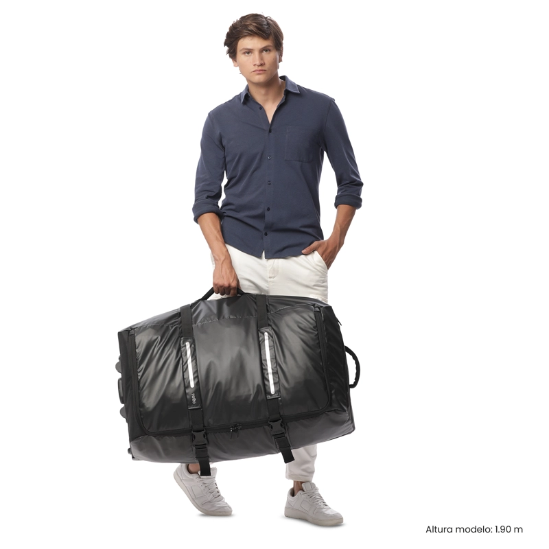 MALETA DE VIAJE TOTTO 23 KG GREEN CODE L NEGRO - 3