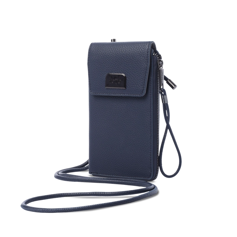 PORTA CELULAR TOTTO RFID BLOCKER SMOOOTH AZUL - 5