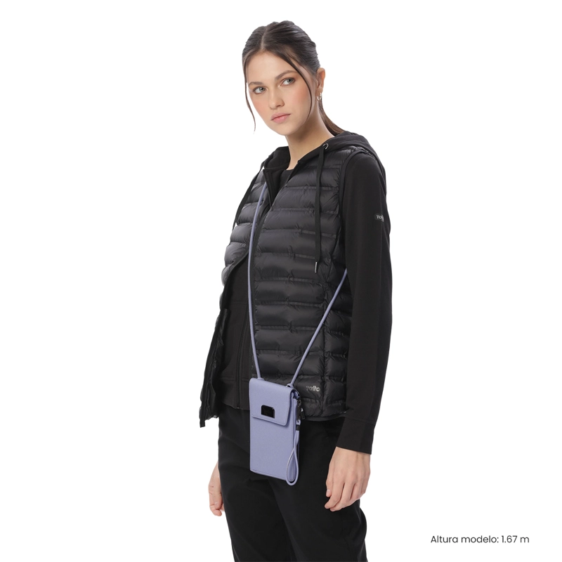 PORTA CELULAR TOTTO RFID BLOCKER SMOOOTH MORADO - 2