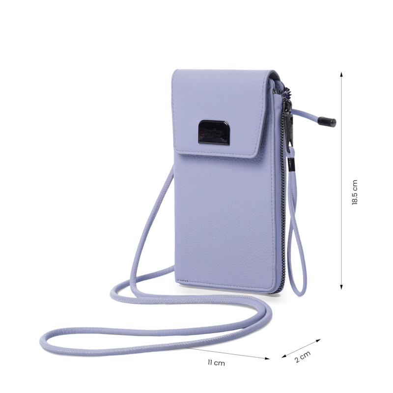 PORTA CELULAR TOTTO RFID BLOCKER SMOOOTH MORADO - 3