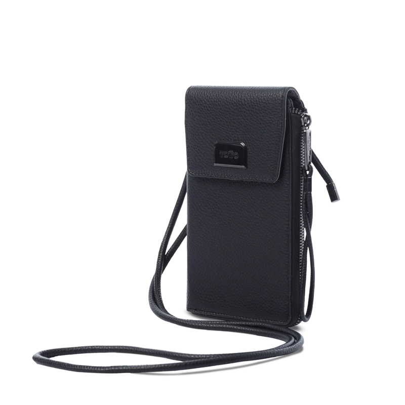 PORTA CELULAR TOTTO RFID BLOCKER SMOOOTH NEGRO - 5
