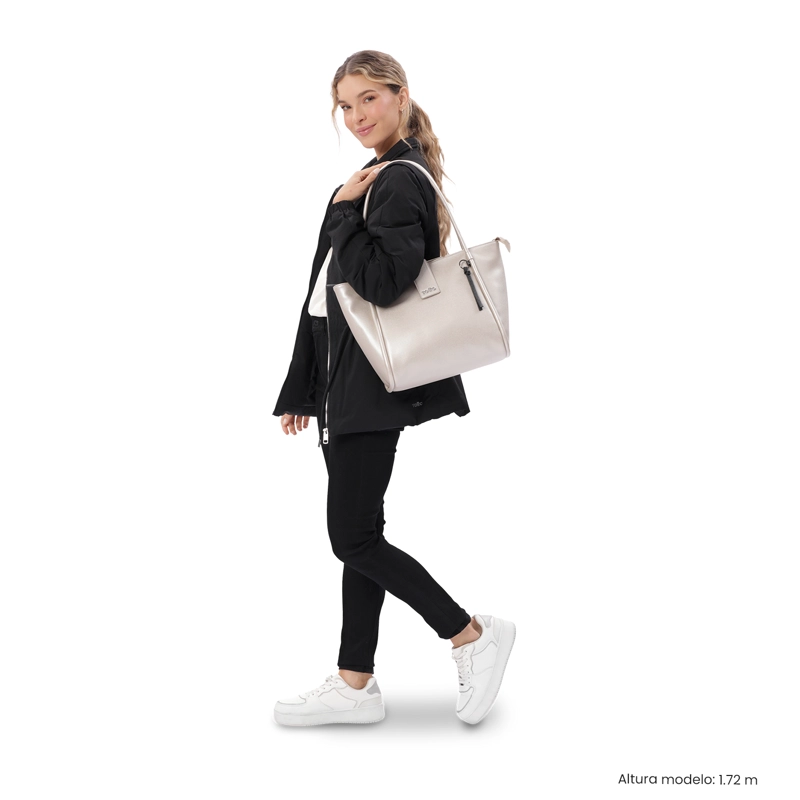 TOTE BAG PARA MUJER SOUL MEDIANO BEIGE - 2