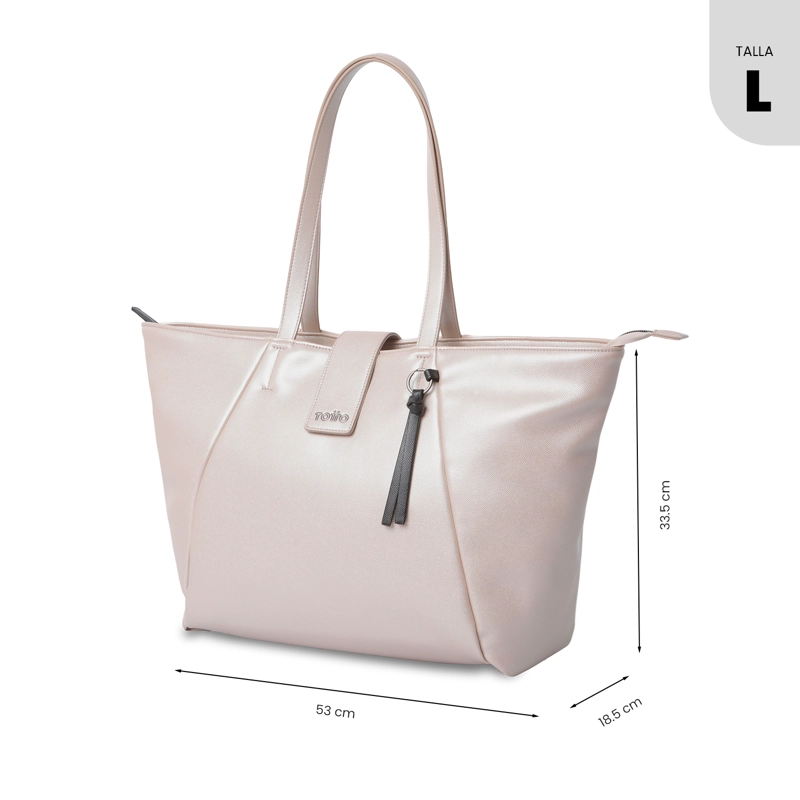 TOTE BAG PARA MUJER SOUL GRANDE BEIGE - 3