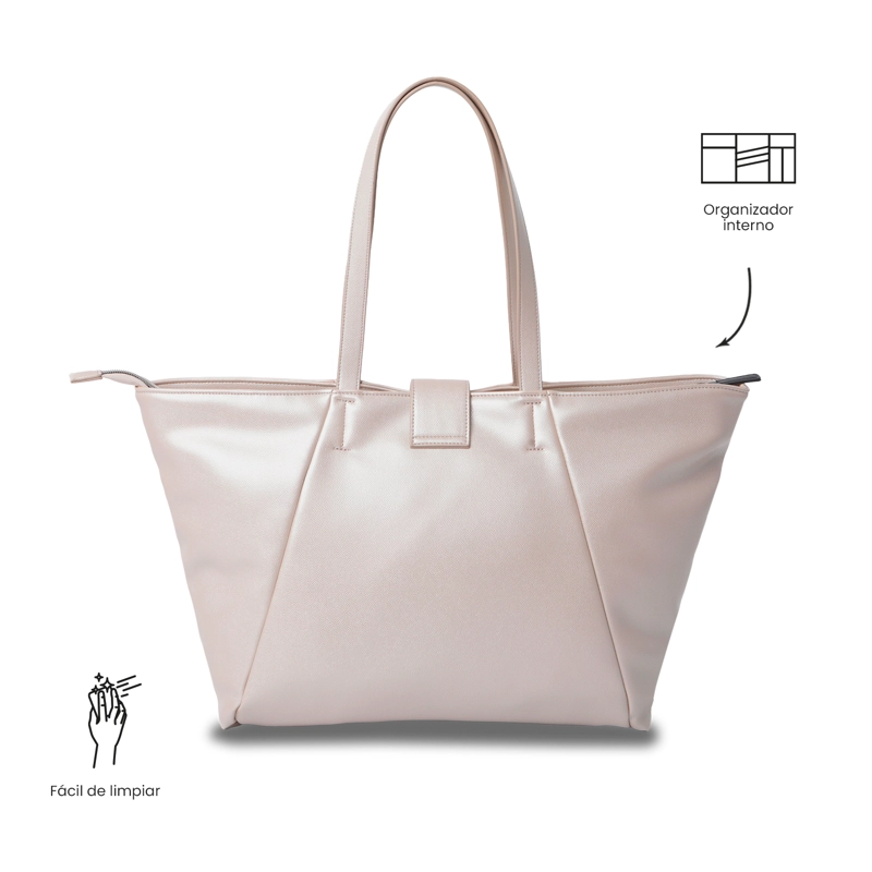 TOTE BAG PARA MUJER SOUL GRANDE BEIGE - 4